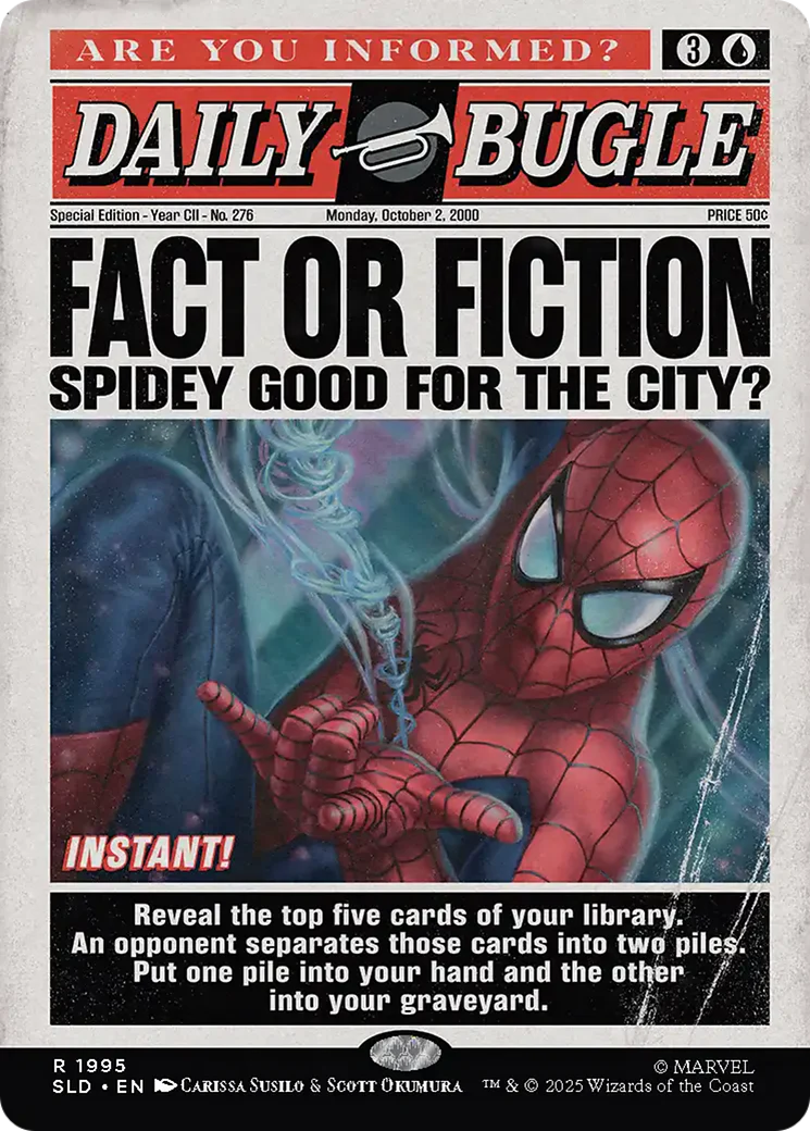 Fact or Fiction - Marvel's Spider-Man: Daily Bugle Breaking News (SLD)