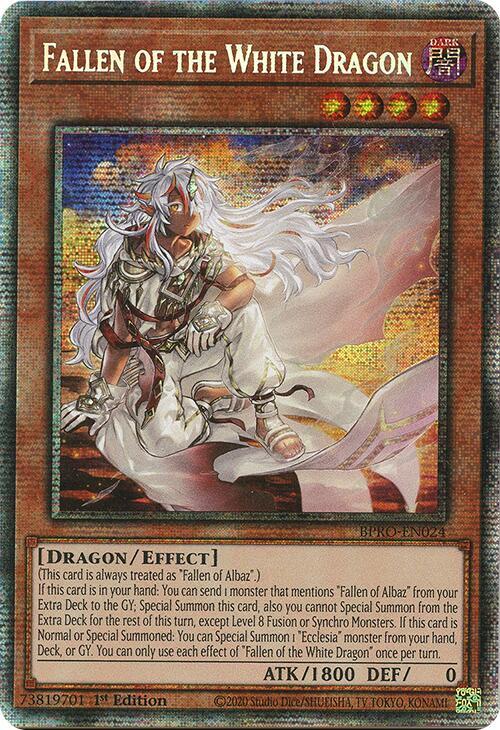 Fallen of the White Dragon - BPRO-EN024 - Starlight Rare - 1st Edition
