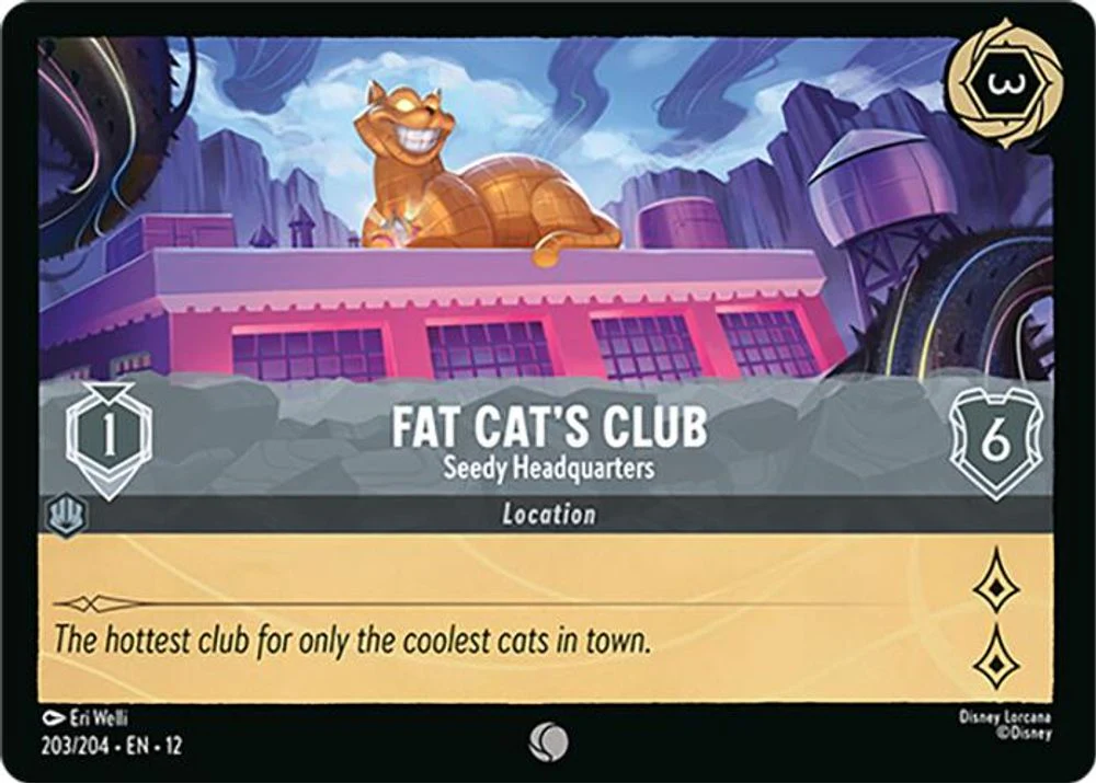 Fat Cat's Club - 203/204 - Common