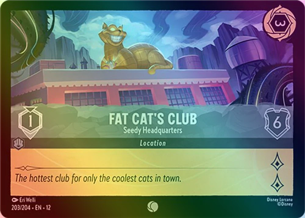 Fat Cat's Club - 203/204 - Common (Foil)