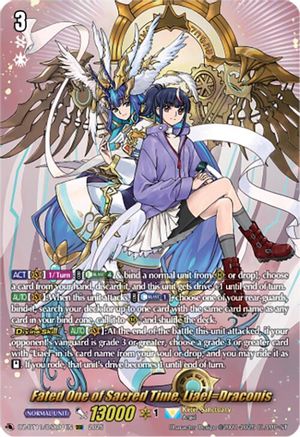 Fated One of Sacred Time, Liael=Draconis - DZ-BT11/DSR01EN - Dress Secret Rare