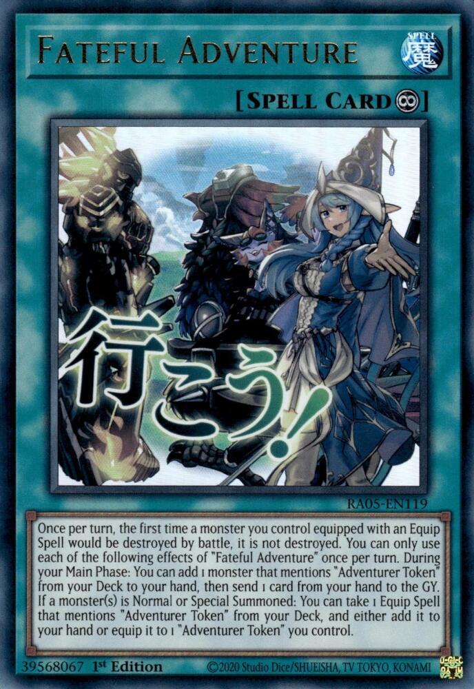 Fateful Adventure - RA05-EN119 - Ultra Rare - 1st Edition