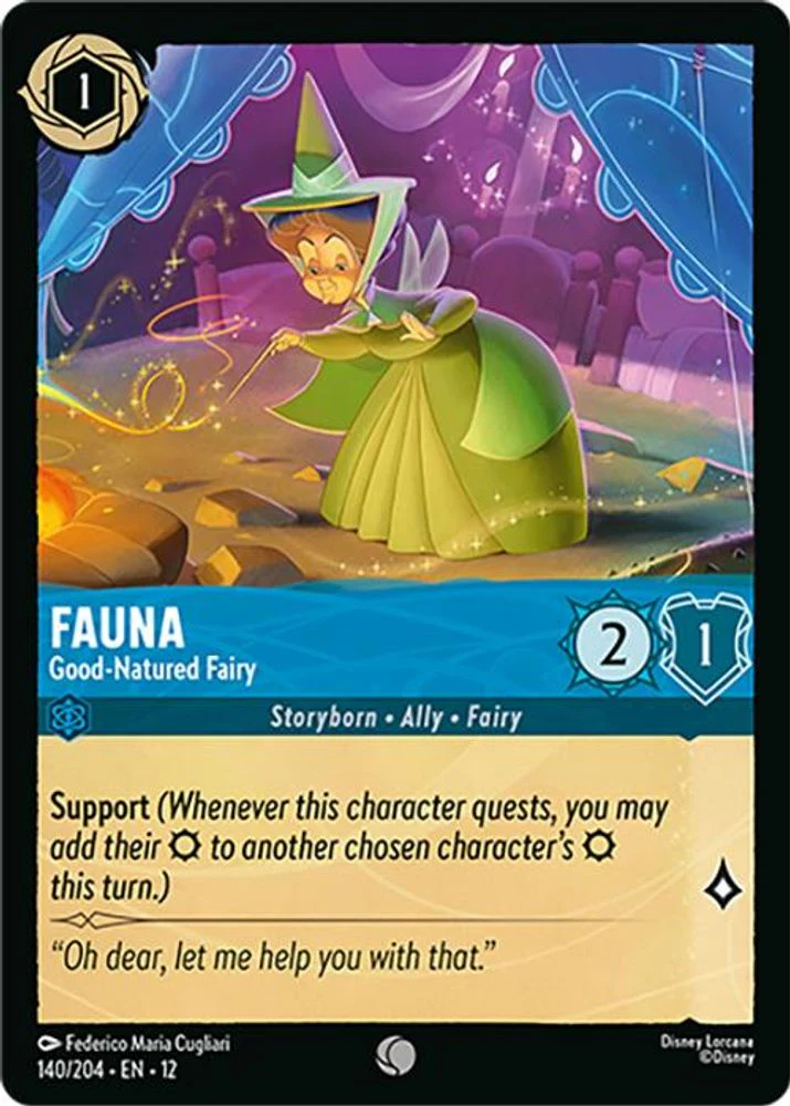 Fauna (Good-Natured Fairy) - 140/204 - Common