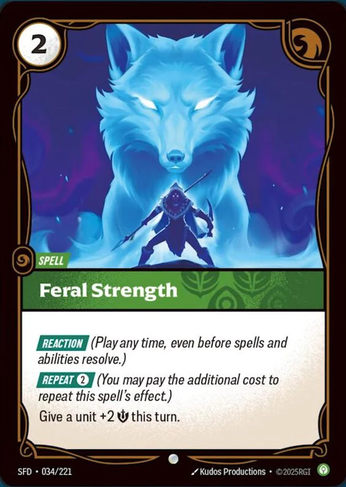 Feral Strength - 034/221 - Common