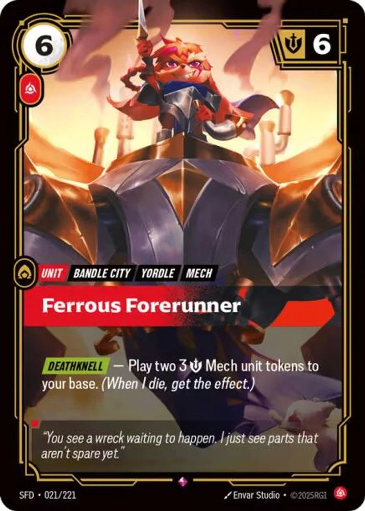 Ferrous Forerunner - 021/221 - Rare