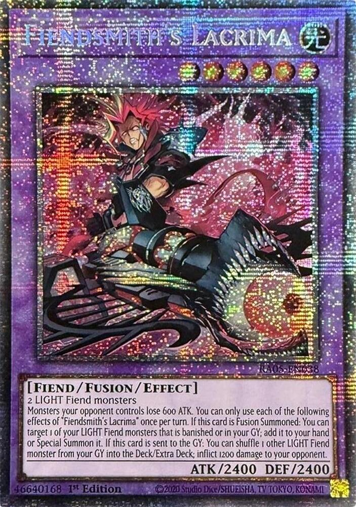 Fiendsmith's Lacrima - RA05-EN038 - Starlight Rare - 1st Edition