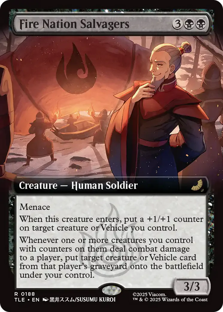 Fire Nation Salvagers - Extended Art (TLE)