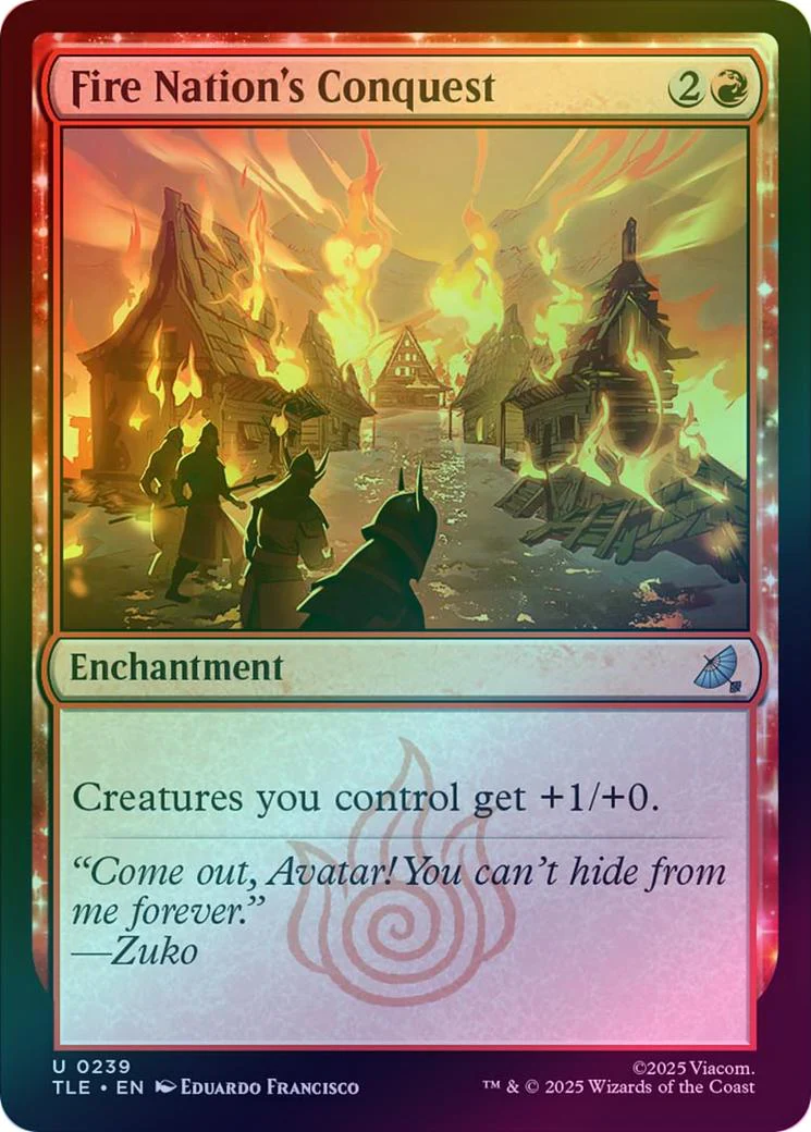 Fire Nation's Conquest (Foil) (TLE)