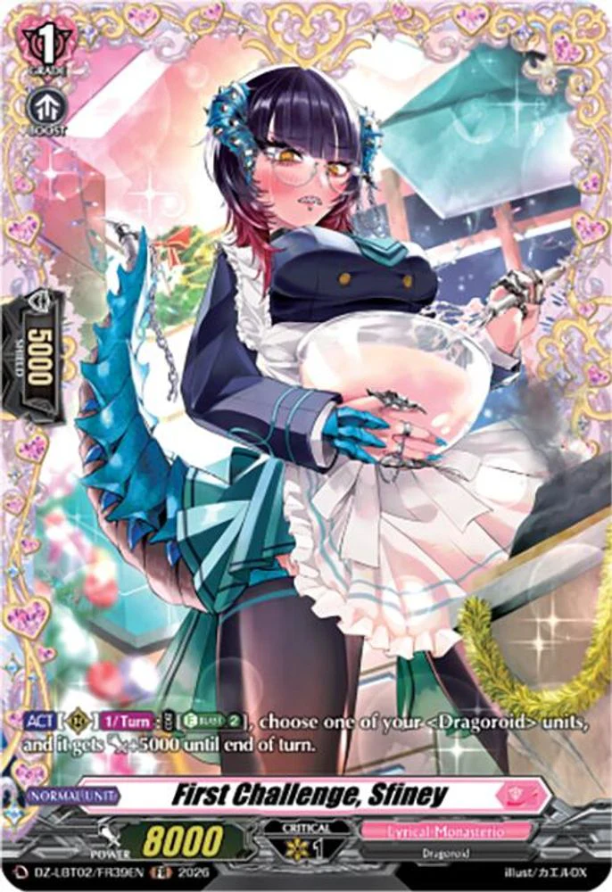 First Challenge, Sfiney (FR) - DZ-LBT02/FR39EN - Frame Rare