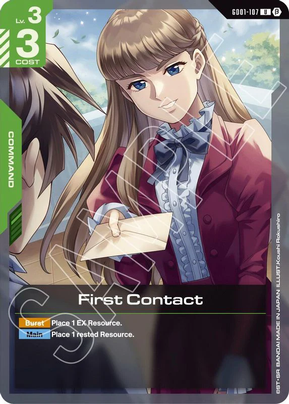 First Contact (BETA) - GD01-107 - Uncommon
