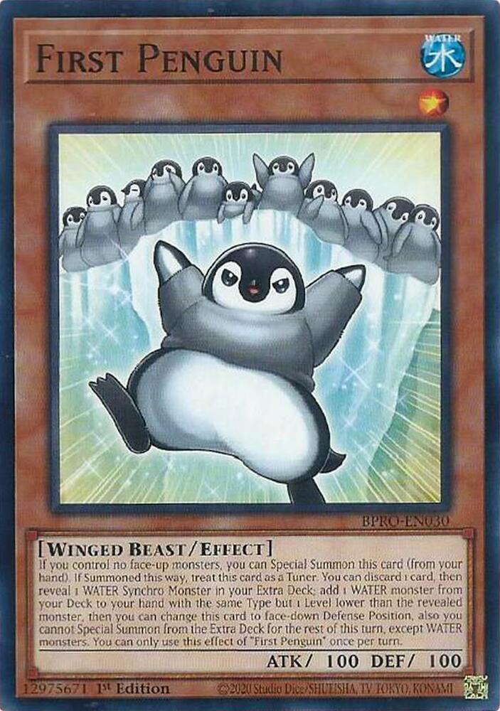 First Penguin - BPRO-EN030 - Common - 1st Edition