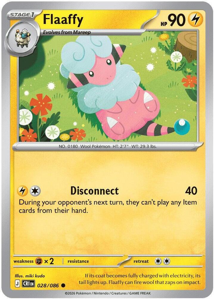 Flaaffy - 028/086 - Common