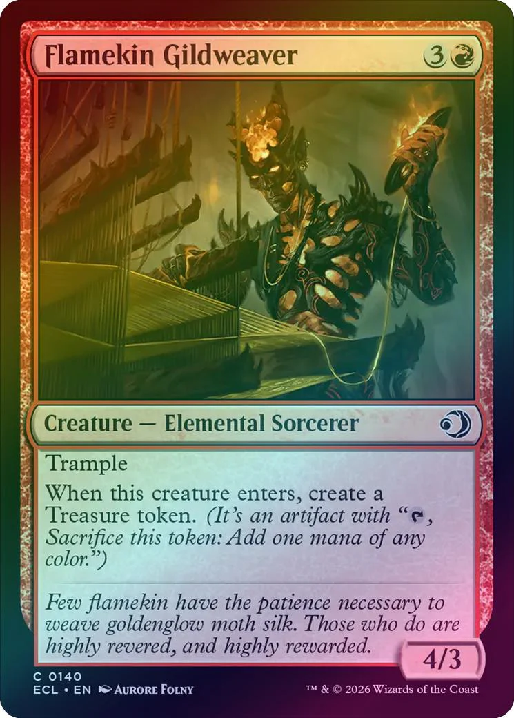 Flamekin Gildweaver (Foil) (ECL)