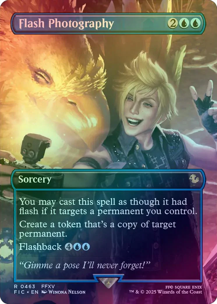 Flash Photography - Borderless (Foil) (FIC)