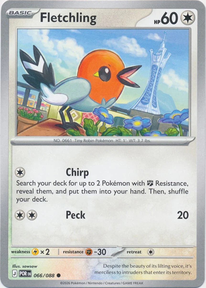 Fletchling - 066/088 - Common