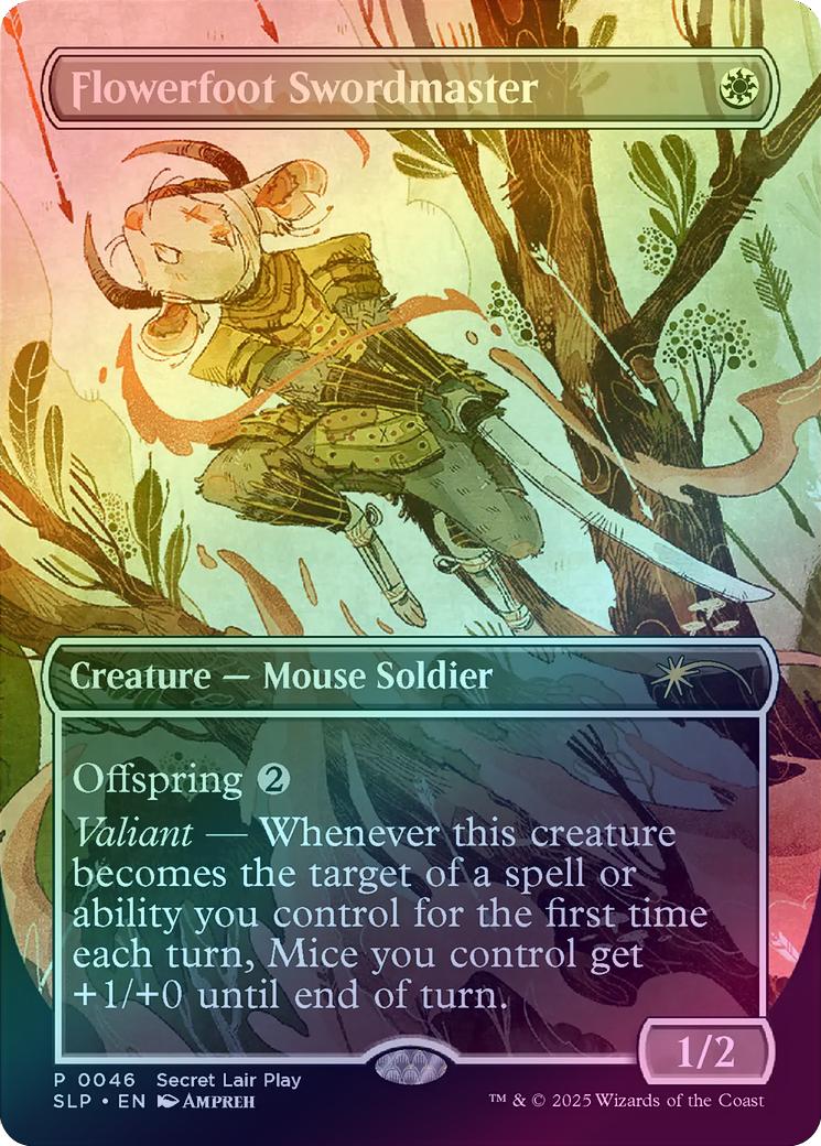 Flowerfoot Swordmaster - Borderless (Foil) (SLP)