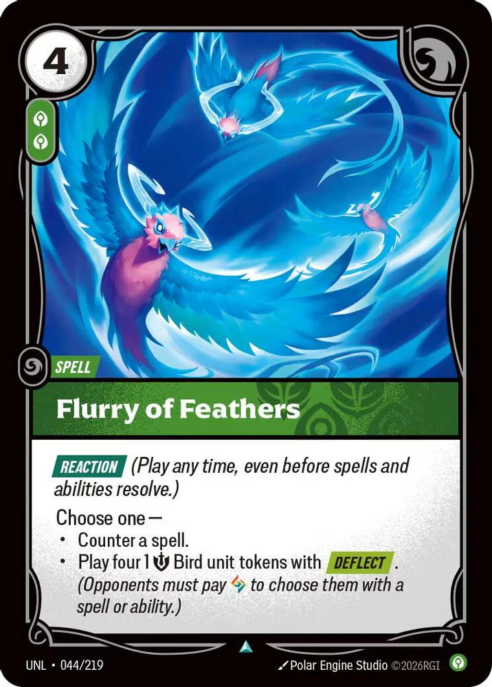 Flurry of Feathers - 044/219 - Uncommon