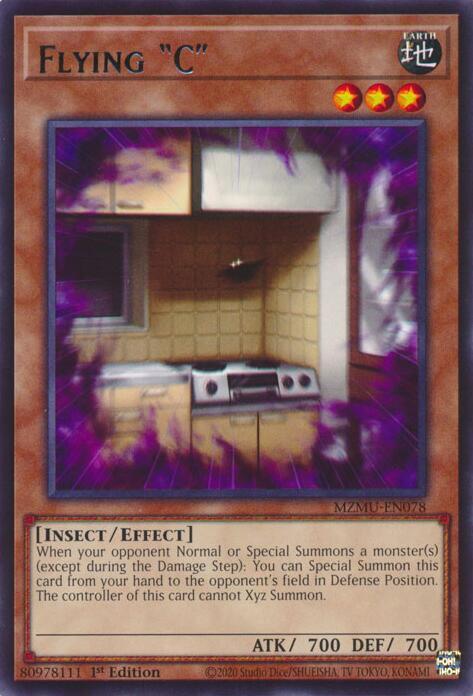 Flying "C" - MZMU-EN078 - Rare - 1st Edition