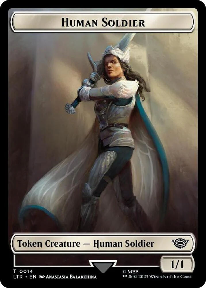 Food (011) // Human Soldier (001) (Foil) (TLTR) - Image 2
