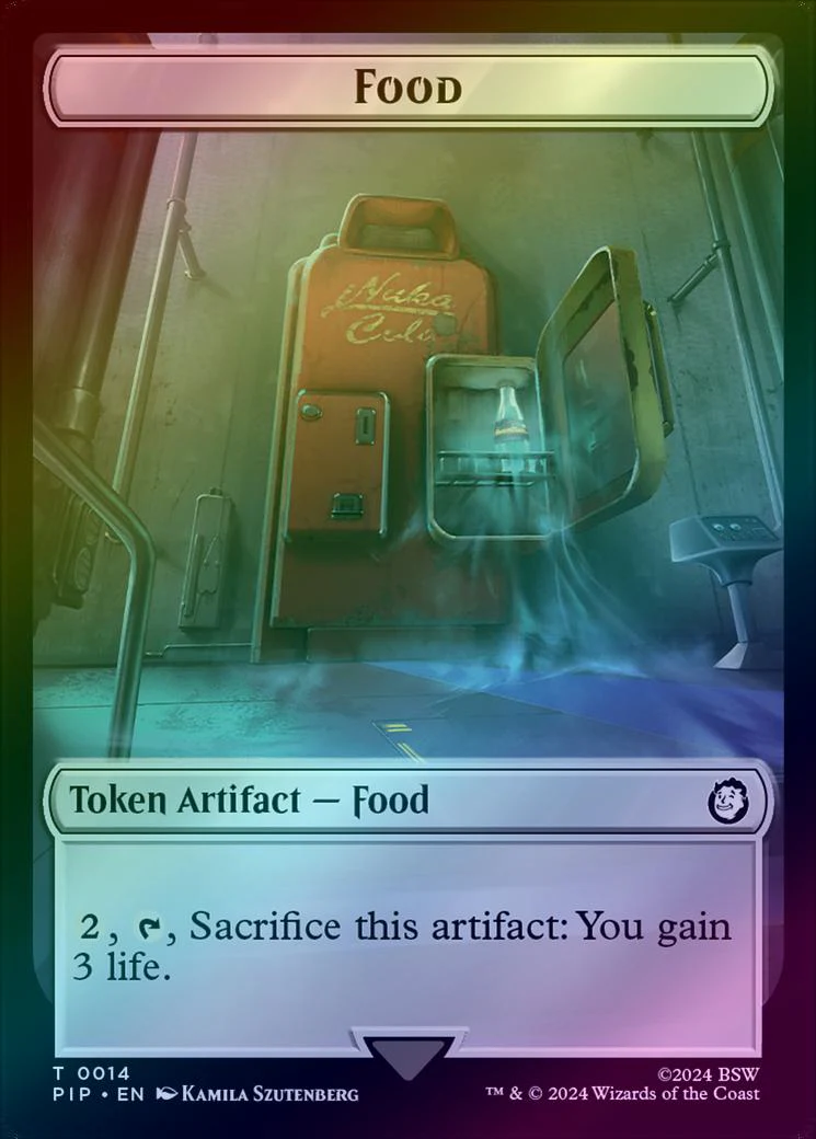 Food Token (014) (Foil) (TPIP)