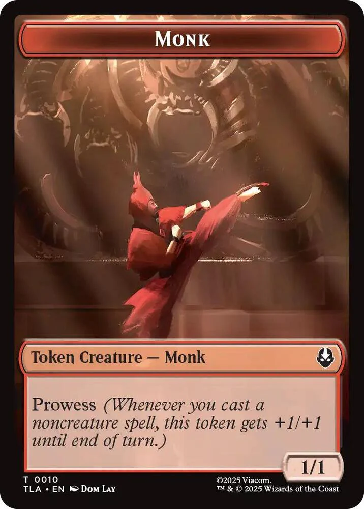 Food (021) // Monk Token (Foil) (TTLA) - Image 2