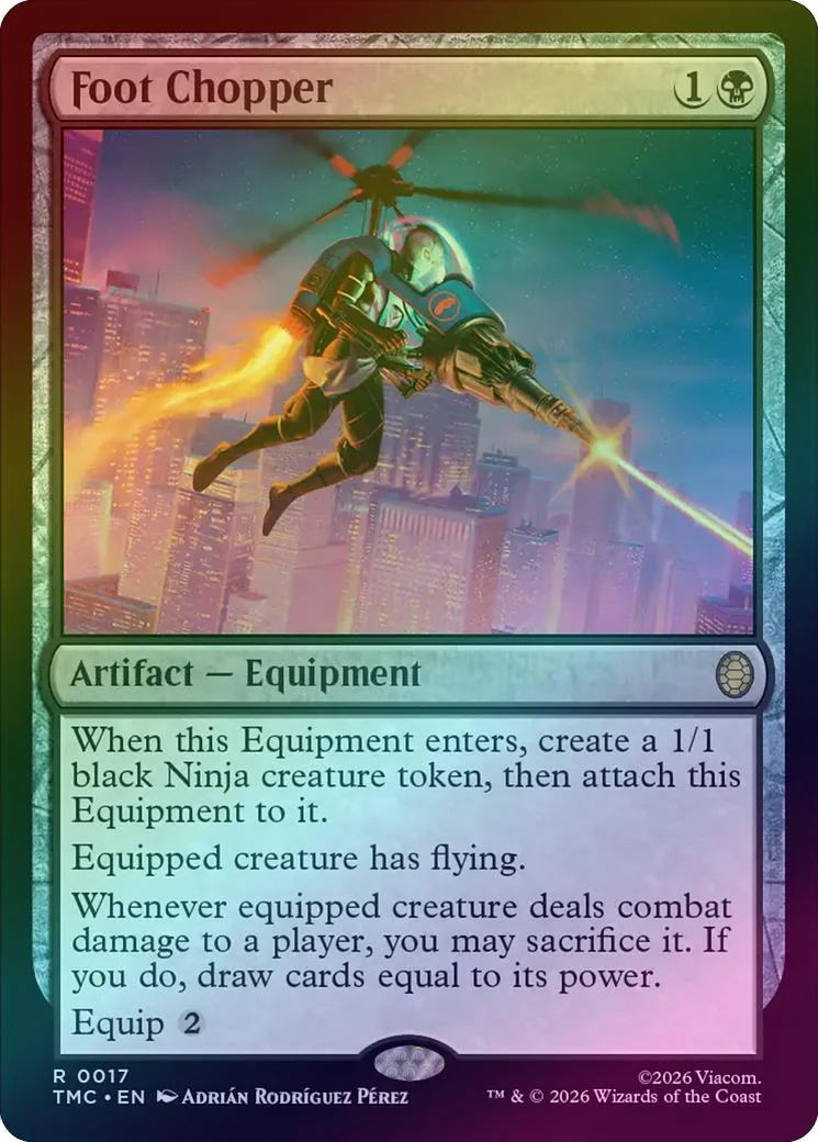 Foot Chopper (Surge Foil) (TMC)