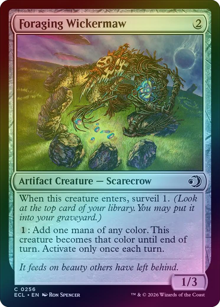 Foraging Wickermaw (Foil) (ECL)