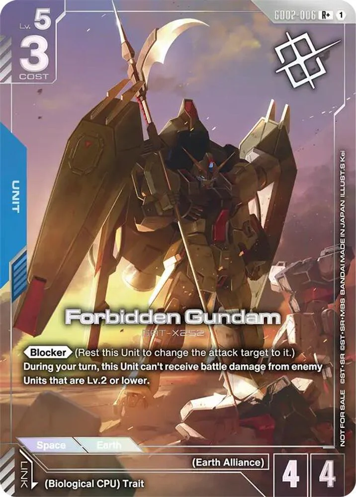 Forbidden Gundam (Store Tournament Winner Pack 04) - GD02-006 - Rare+