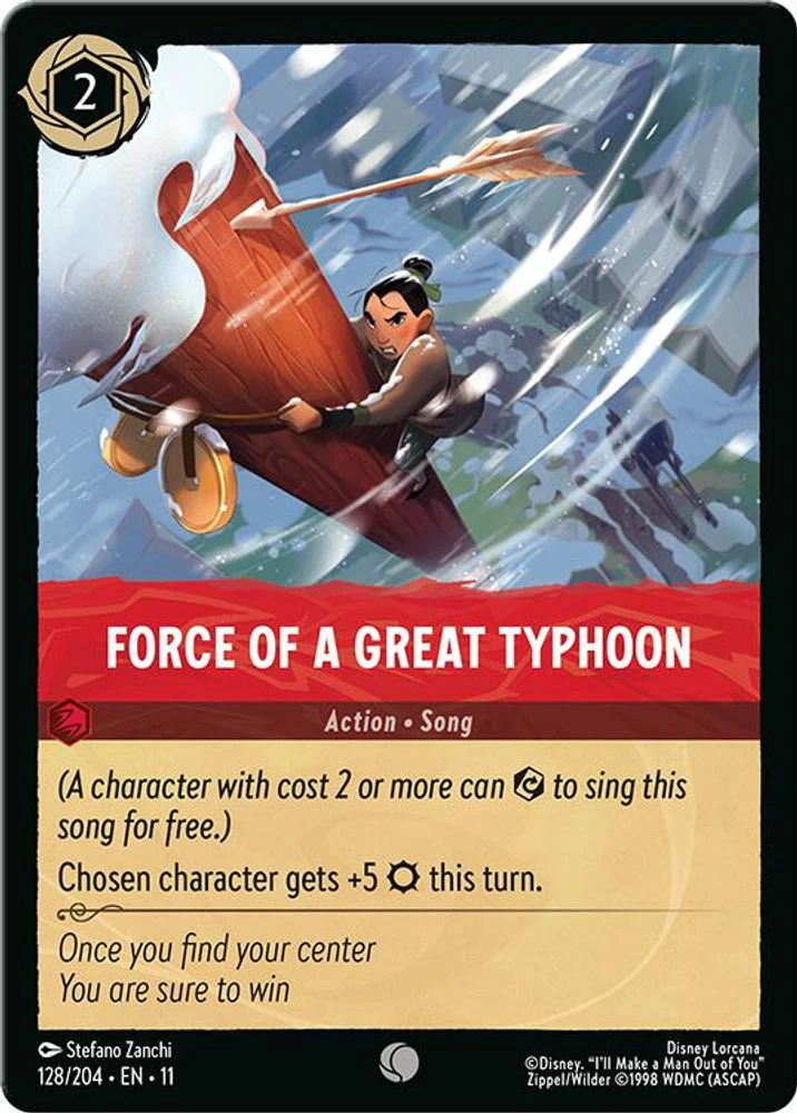 Force of a Great Typhoon - 128/204 - Common