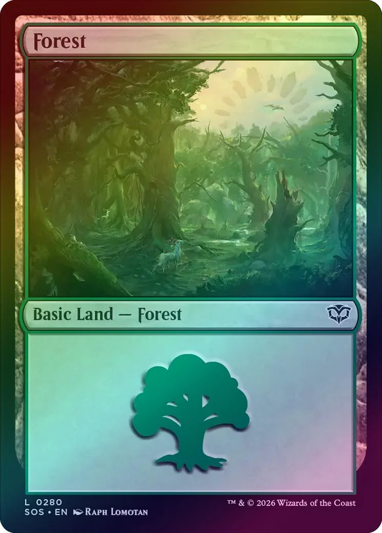 Forest (280) (Foil) (SOS)