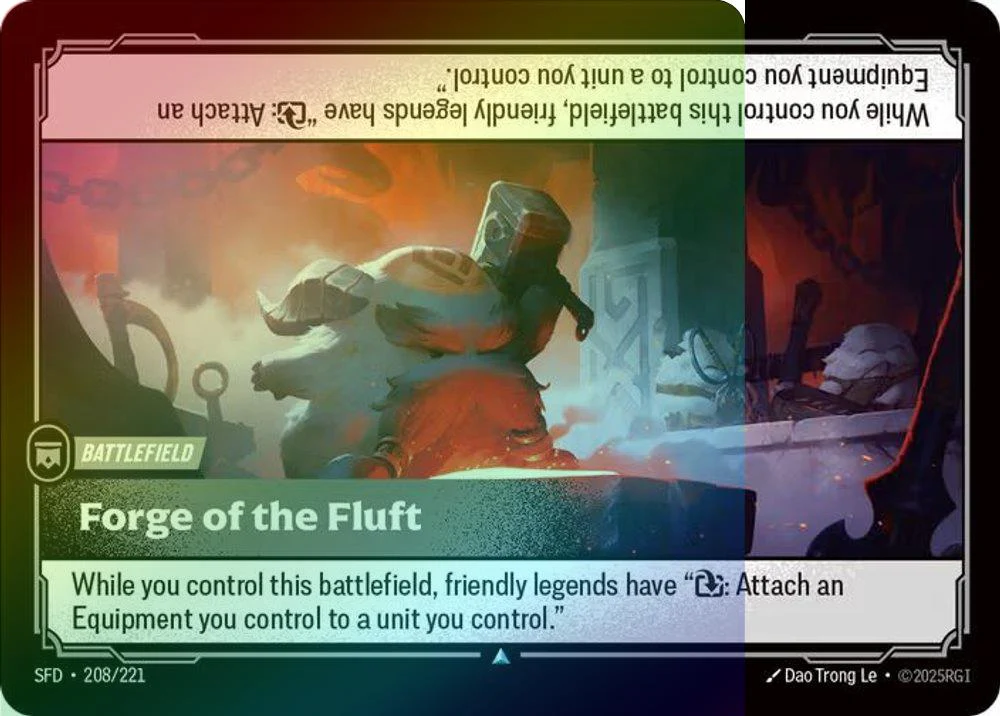 Forge of the Fluft - 208/221 - Uncommon (Foil)