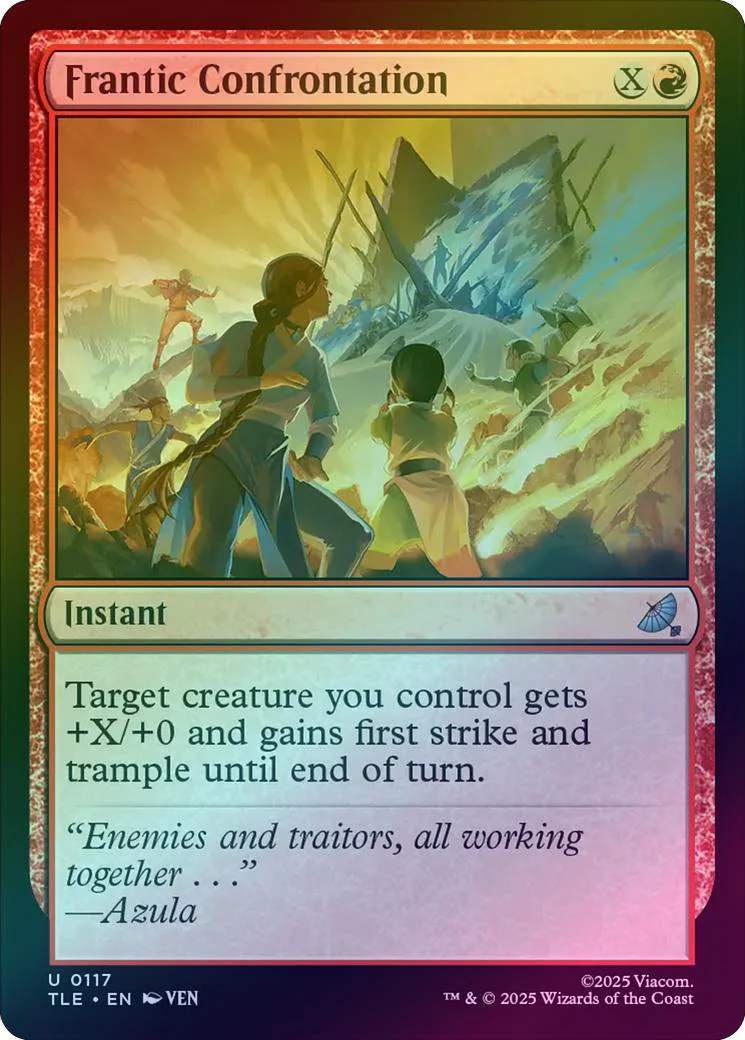 Frantic Confrontation (Foil) (TLE)