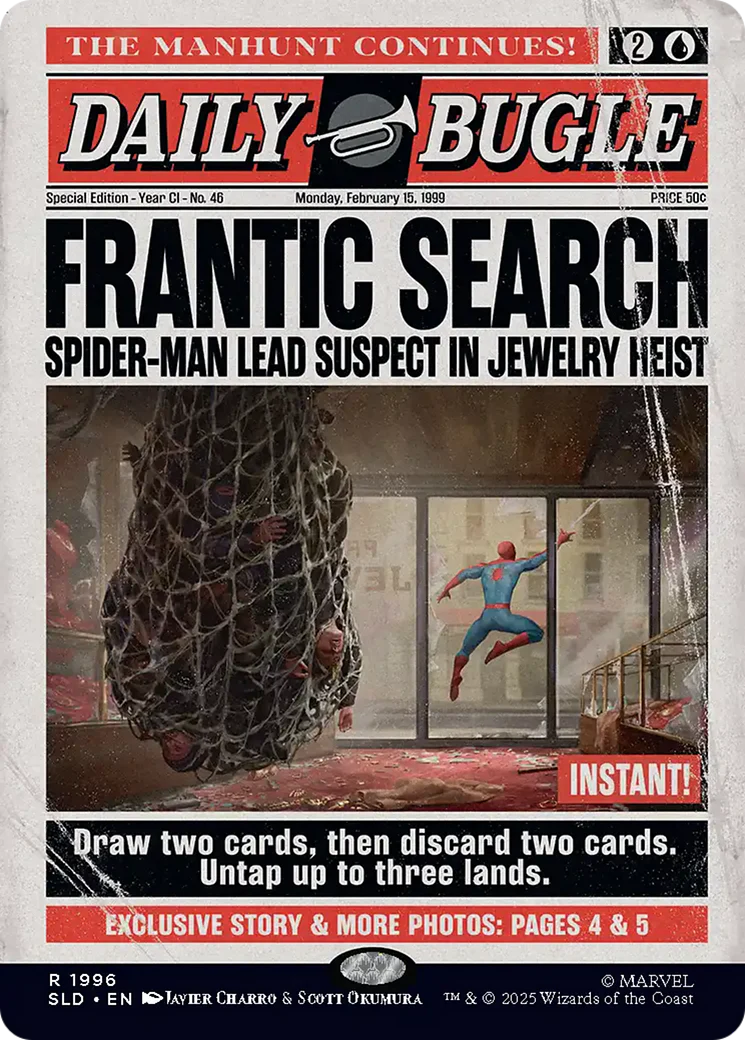 Frantic Search - Marvel's Spider-Man: Daily Bugle Breaking News (SLD)