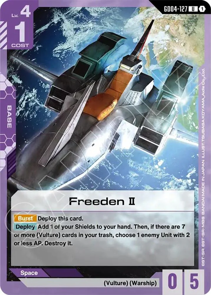 Freeden II - GD04-127 - Uncommon