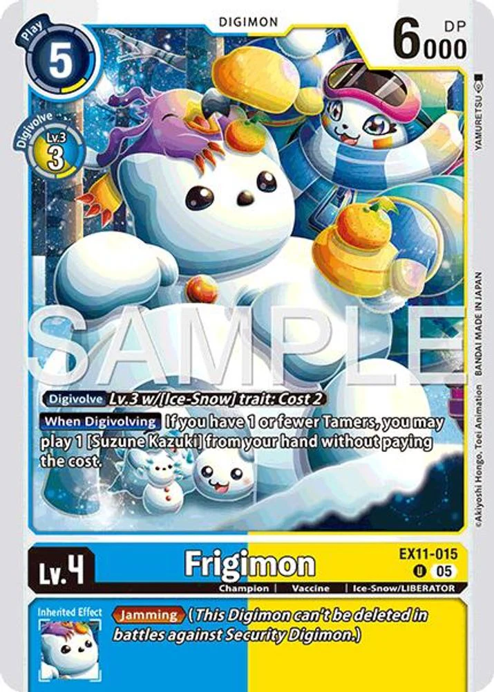 Frigimon - EX11-015 - Uncommon