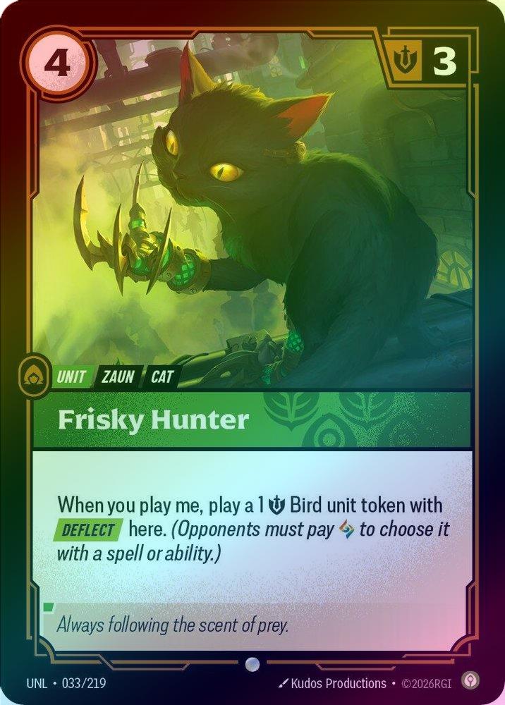 Frisky Hunter - 033/219 - Common (Foil)