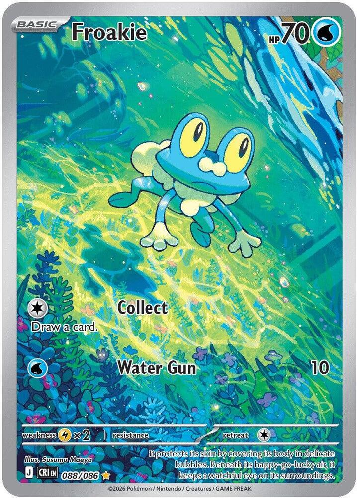 Froakie - 088/086 - Illustration Rare