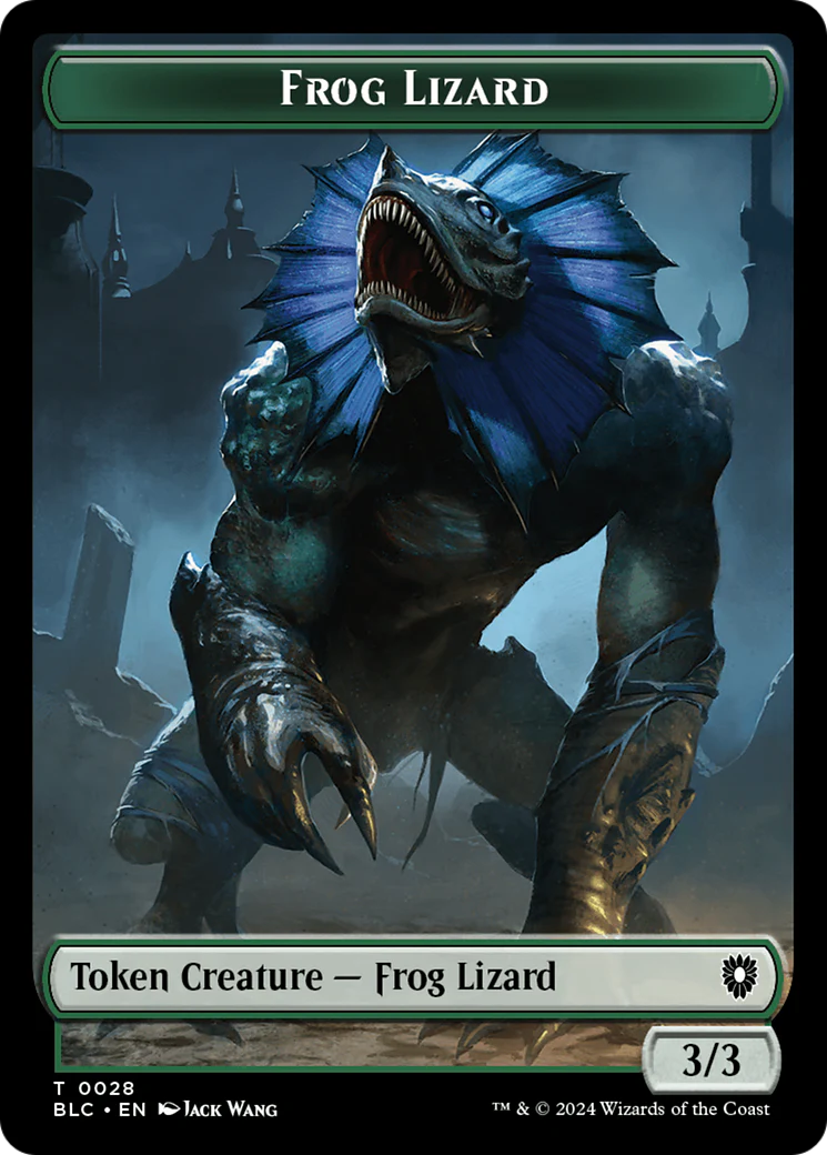 Frog Lizard // Storm Crow Token (TBLC)
