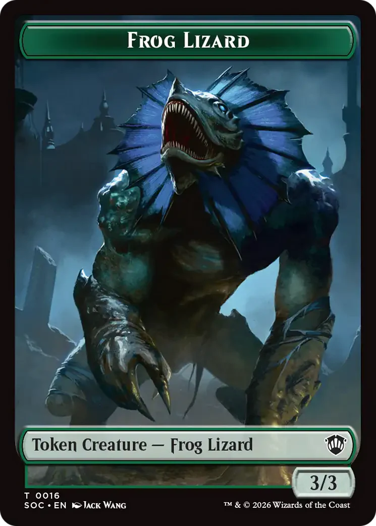 Frog Lizard // Food Token (TSOC)