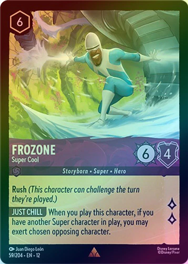 Frozone (Super Cool) - 59/204 - Rare (Foil)