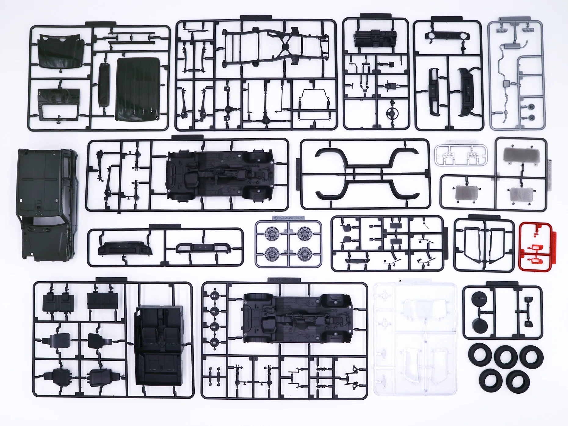 Fujimi - Suzuki Jimny JB74 (JC/Jungle Green) 1/24 - Image 3