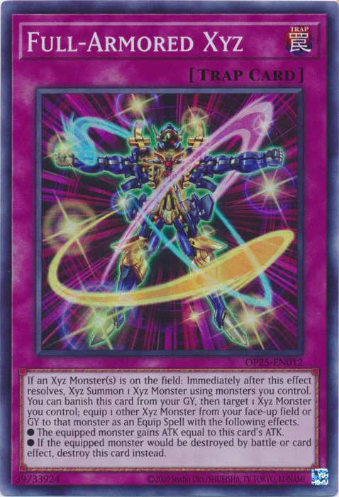 Full-Armored Xyz - OP25-EN012 - Super Rare - Unlimited
