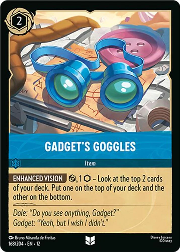 Gadget's Goggles - 168/204 - Uncommon