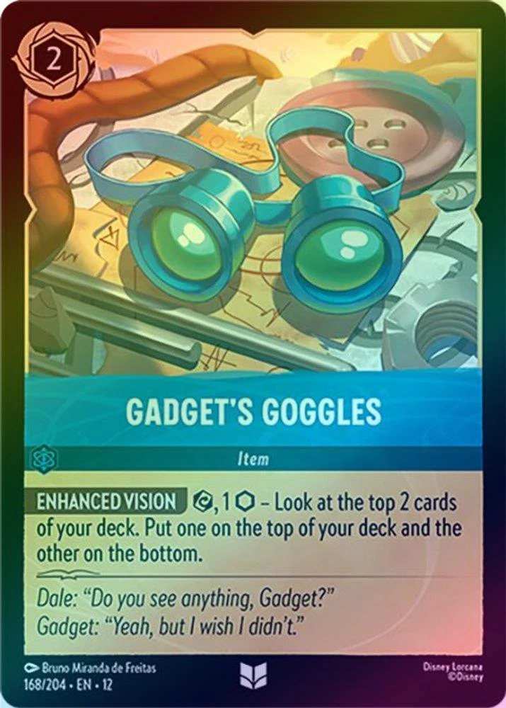 Gadget's Goggles - 168/204 - Uncommon (Foil)