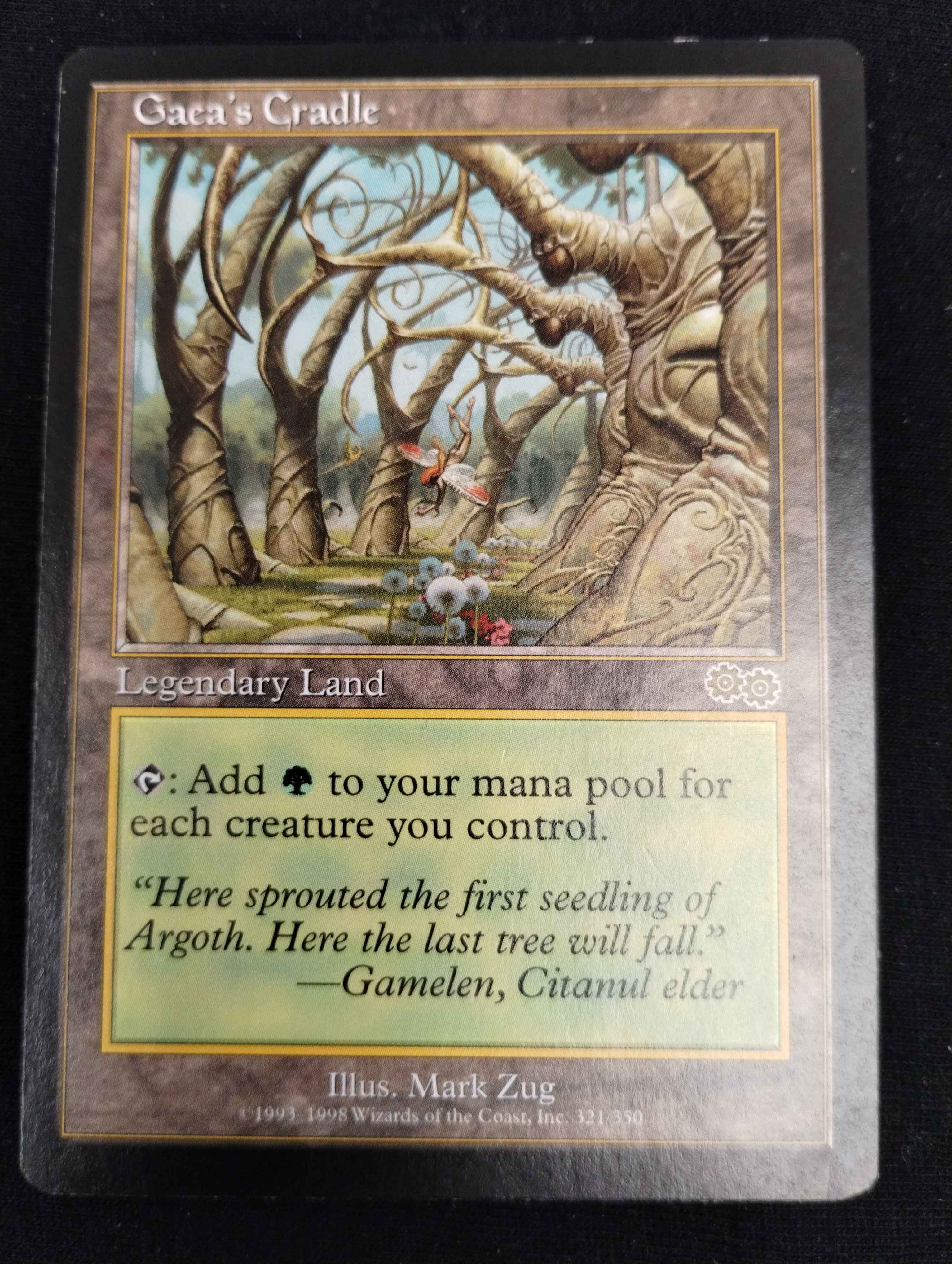 Gaea's Cradle - Urza's Saga - HP+
