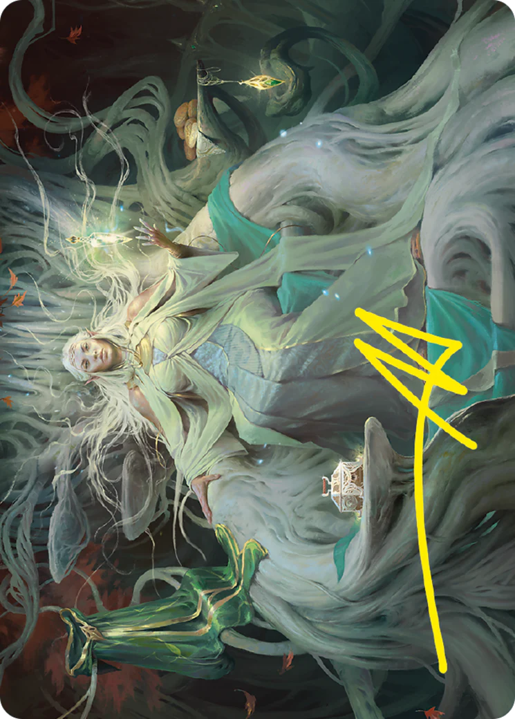 Galadriel, Gift-Giver - Art Series (Gold-Stamped Signature) (ALTR)