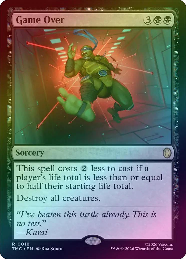 Game Over (Surge Foil) (TMC)