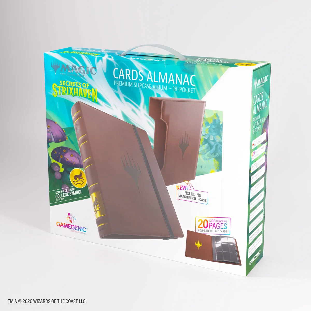 Gamegenic - 18-Pocket Binder: Card Almanac - MTG: Secrets of Strixhaven - Various Design - Image 2