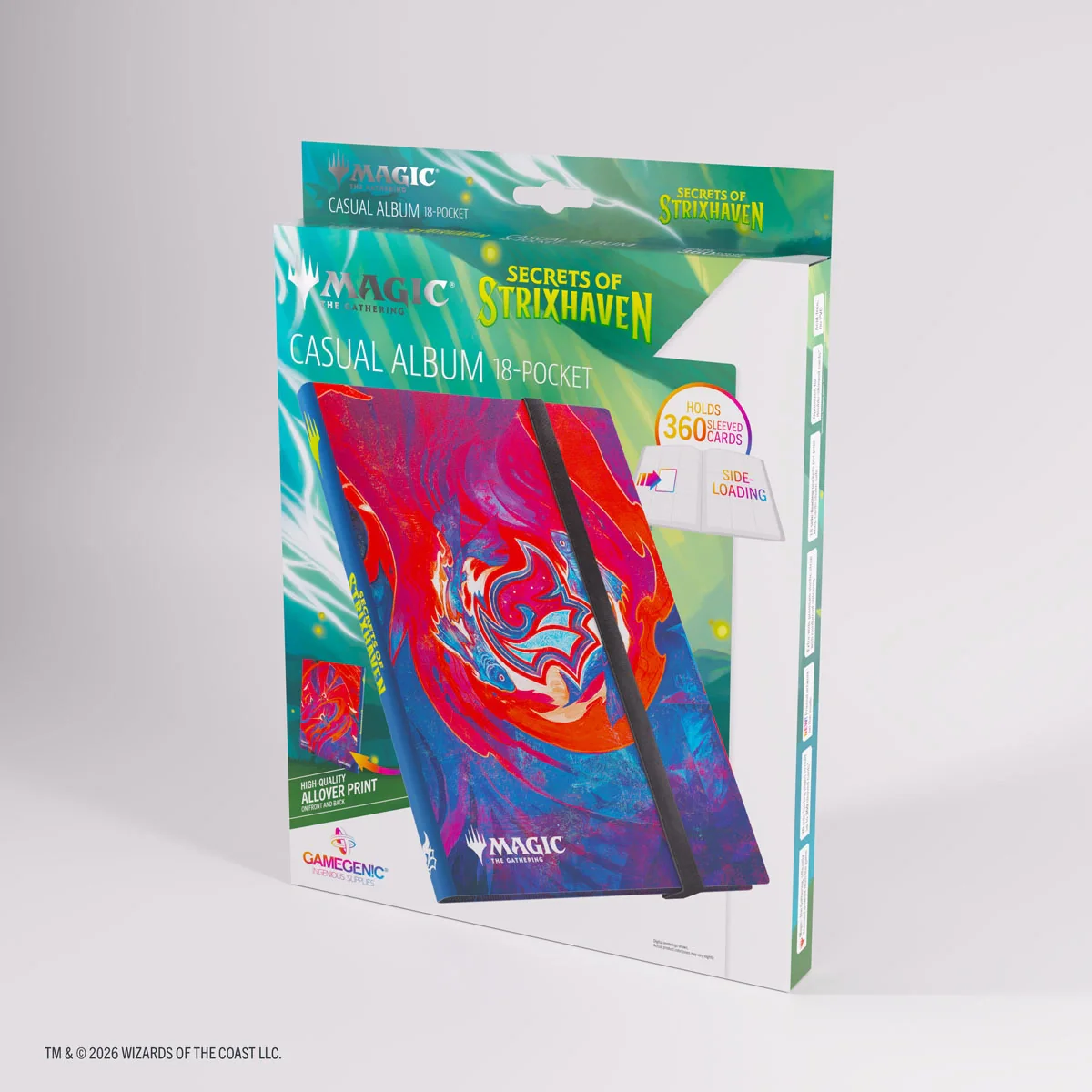 Gamegenic - 18-Pocket Binder - MTG: Secrets of Strixhaven - Various Design - Image 2