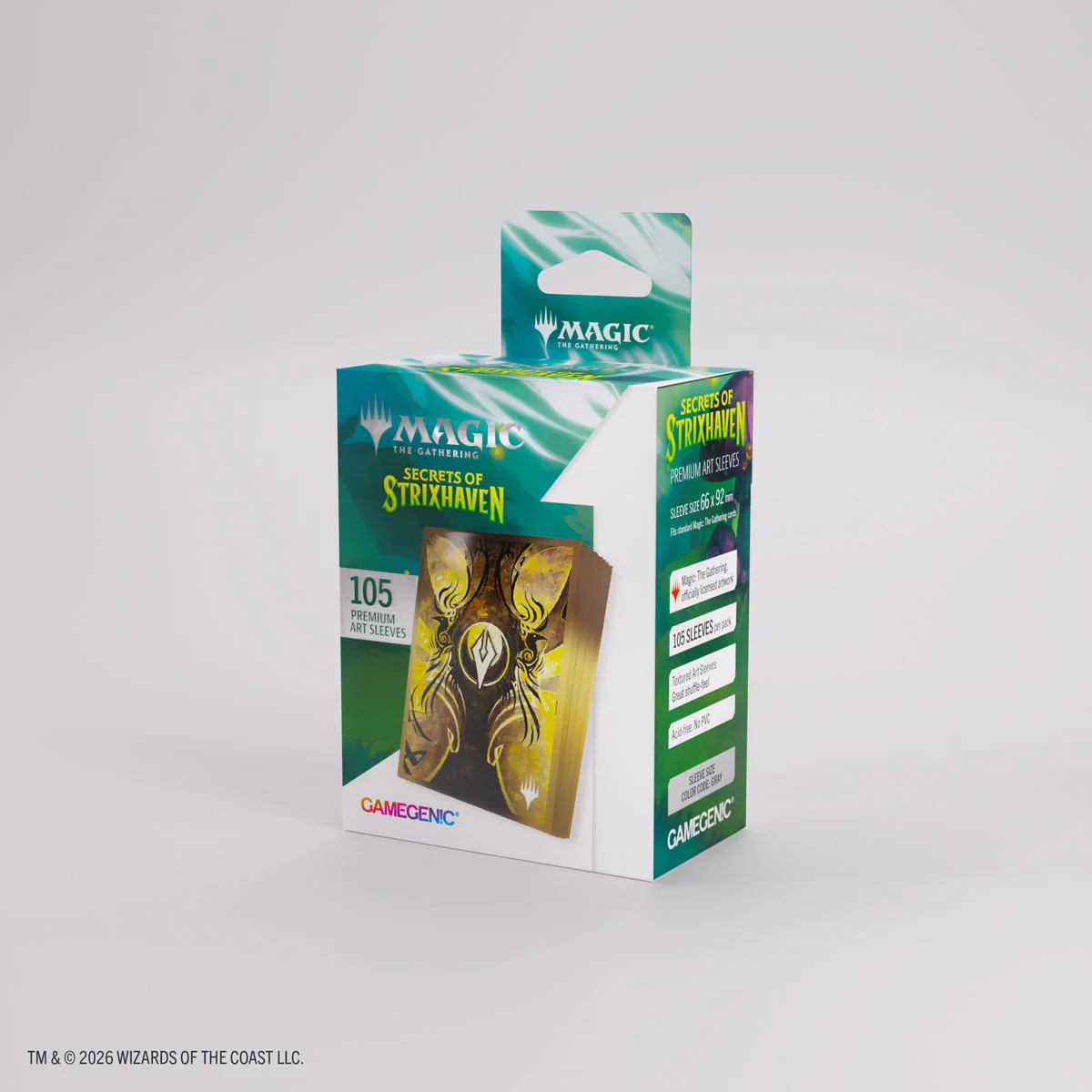 Gamegenic - Sleeves 105ct - MTG: Secrets of Strixhaven - Various Design